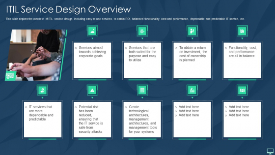 ITIL Service Design Overview Ppt Influencers PDF