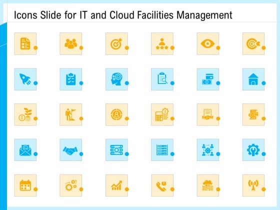 IT And Cloud Facilities Management Icons Slide For IT And Cloud Facilities Management Sample PDF IT And Cloud Facilities Management Icons Slide For IT And Cloud Facilities Management Sample PDF