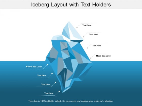 Iceberg Layout With Text Holders Ppt Powerpoint Presentation Icon Grid Iceberg Layout With Text Holders Ppt Powerpoint Presentation Icon Grid