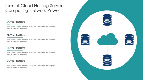 Network Server Icon PowerPoint templates, Slides and Graphics