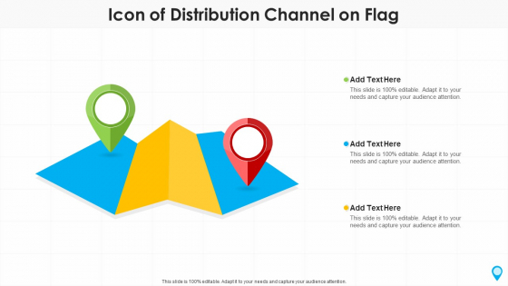 Icon Of Distribution Channel On Flag Diagrams PDF Icon Of Distribution Channel On Flag Diagrams PDF