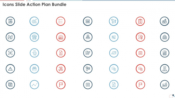 Icons Slide Action Plan Bundle Structure PDF