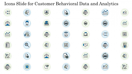 Icons Slide For Customer Behavioral Data And Analytics Inspiration PDF Icons Slide For Customer Behavioral Data And Analytics Inspiration PDF