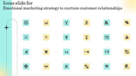 Icons Slide For Emotional Marketing Strategy To Nurture Customer Relationships Themes PDF