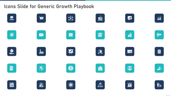 Icons Slide For Generic Growth Playbook Formats PDF Icons Slide For Generic Growth Playbook Formats PDF