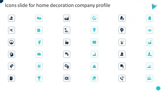 Icons Slide For Home Decoration Company Profile Rules PDF Icons Slide For Home Decoration Company Profile Rules PDF