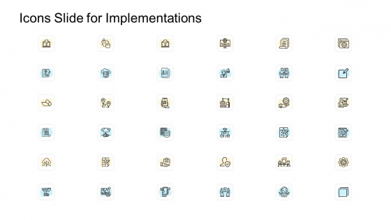 Icons Slide For Implementations Ppt Model Example PDF Icons Slide For Implementations Ppt Model Example PDF