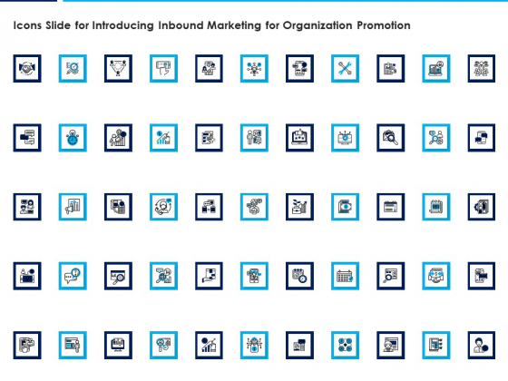 Icons Slide For Introducing Inbound Marketing For Organization Promotion Portrait PDF Icons Slide For Introducing Inbound Marketing For Organization Promotion Portrait PDF