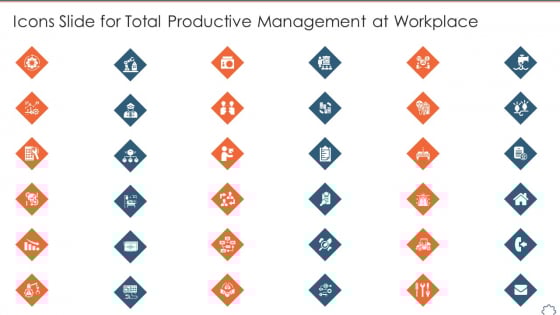 Icons Slide For Total Productive Management At Workplace Icons PDF Icons Slide For Total Productive Management At Workplace Icons PDF