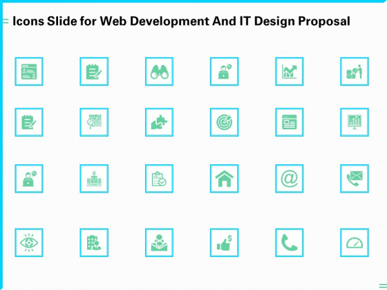 Icons Slide For Web Development And IT Design Proposal Ppt PowerPoint Presentation Slides Background Images PDF Icons Slide For Web Development And IT Design Proposal Ppt PowerPoint Presentation Slides Background Images PDF