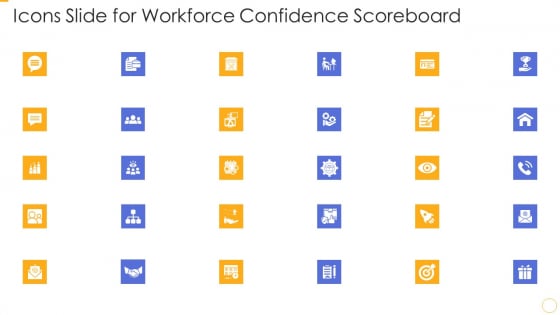 Icons Slide For Workforce Confidence Scoreboard Ppt File Layout Ideas PDF