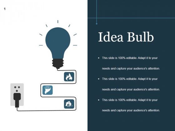 Idea Bulb Ppt PowerPoint Presentation Designs