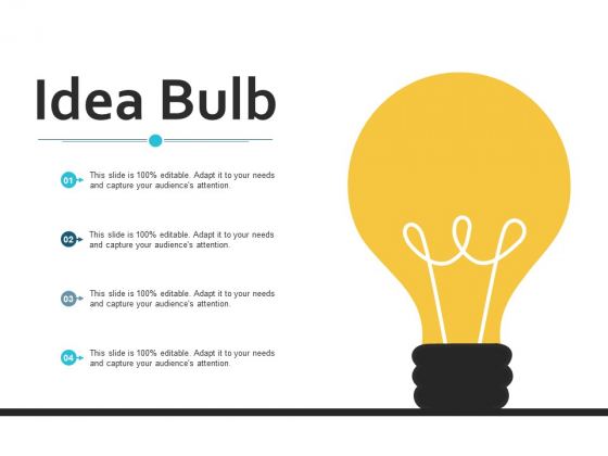 Idea Bulb Technology Ppt Powerpoint Presentation Summary Guidelines