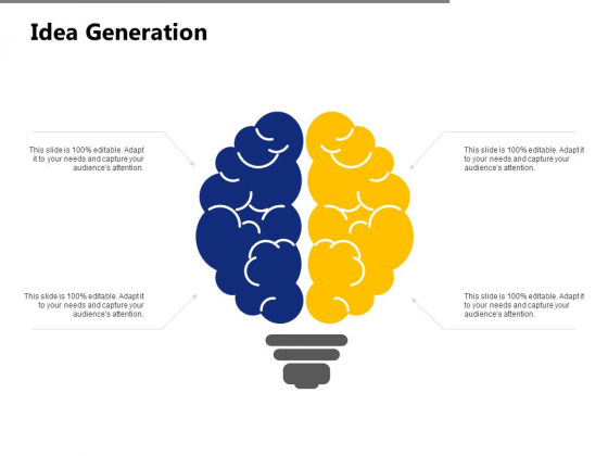 Idea Generation Innovation Ppt PowerPoint Presentation File Topics