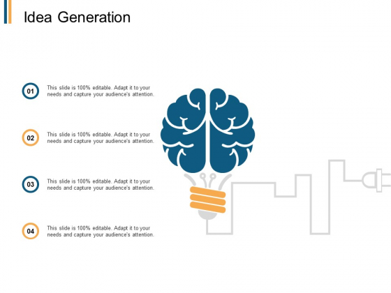 Idea Generation Innovation Ppt PowerPoint Presentation Icon Designs