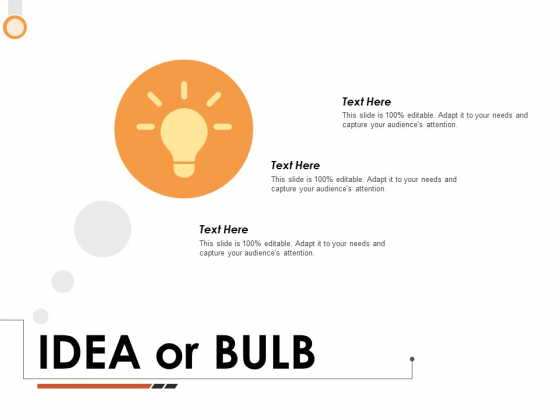 Idea Or Bulb Ppt PowerPoint Presentation Inspiration Background Images