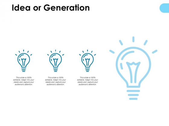 Idea Or Generation Technology Ppt PowerPoint Presentation Outline Example Idea Or Generation Technology Ppt PowerPoint Presentation Outline Example
