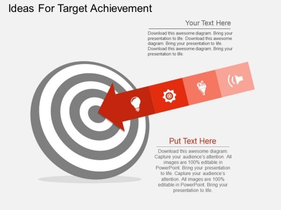 Ideas For Target Achievement Powerpoint Templates Ideas For Target Achievement Powerpoint Templates