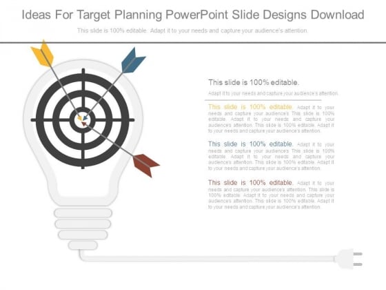 Ideas For Target Planning Powerpoint Slide Designs Download Ideas For Target Planning Powerpoint Slide Designs Download