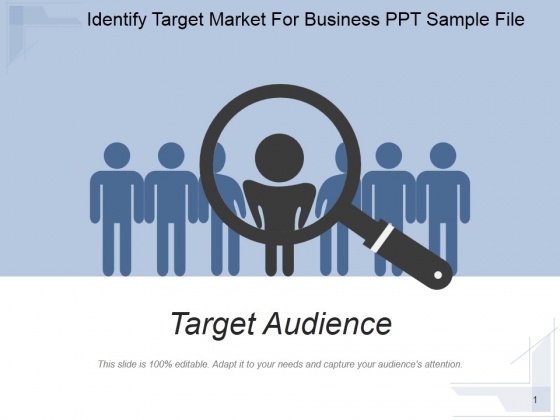Identify Target Market For Business Ppt PowerPoint Presentation Background Image
