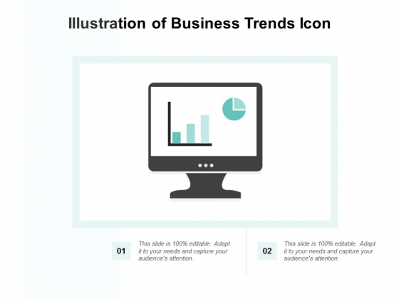 Illustration Of Business Trends Icon Ppt PowerPoint Presentation Gallery Example