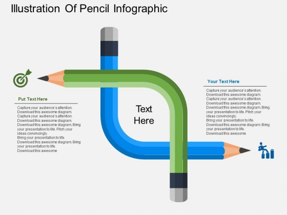 Illustration Of Pencil Infographic Powerpoint Templates Illustration Of Pencil Infographic Powerpoint Templates