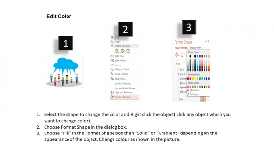 Illustration Of Team Communication PowerPoint Template Illustration Of Team Communication PowerPoint Template