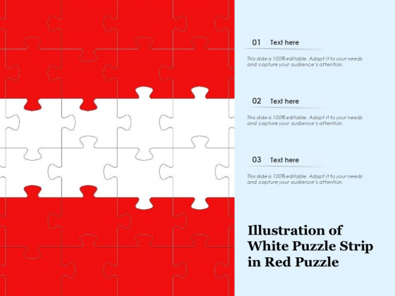 Illustration Of White Puzzle Strip In Red Puzzle Ppt PowerPoint Presentation Pictures Elements PDF Illustration Of White Puzzle Strip In Red Puzzle Ppt PowerPoint Presentation Pictures Elements PDF