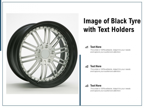 Image Of Black Tyre With Text Holders Ppt PowerPoint Presentation Slides Introduction Image Of Black Tyre With Text Holders Ppt PowerPoint Presentation Slides Introduction