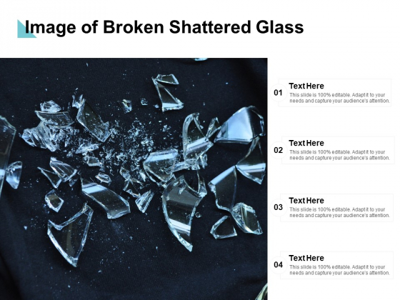 Image Of Broken Shattered Glass Ppt PowerPoint Presentation Show Layout