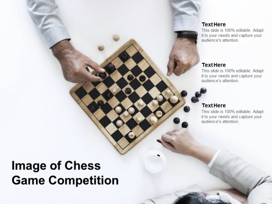 Image Of Chess Game Competition Ppt PowerPoint Presentation Summary Layout