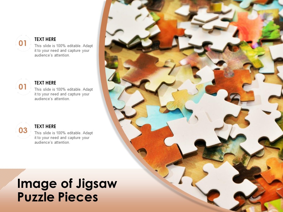 Image Of Jigsaw Puzzle Pieces Ppt PowerPoint Presentation Portfolio Clipart Images