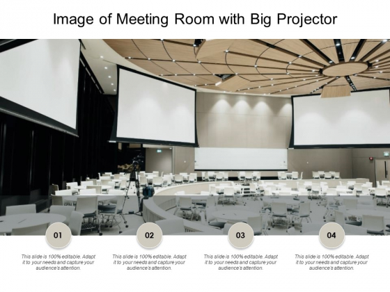 Image Of Meeting Room With Big Projector Ppt PowerPoint Presentation Infographics Design Inspiration