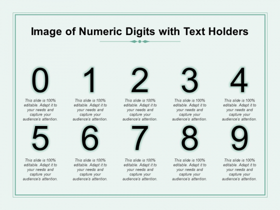 Image Of Numeric Digits With Text Holders Ppt PowerPoint Presentation Ideas Icons Image Of Numeric Digits With Text Holders Ppt PowerPoint Presentation Ideas Icons
