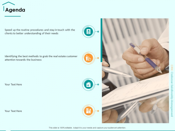 Immovable Property CRM Agenda Ppt PowerPoint Presentation Visual Aids Example File Immovable Property CRM Agenda Ppt PowerPoint Presentation Visual Aids Example File