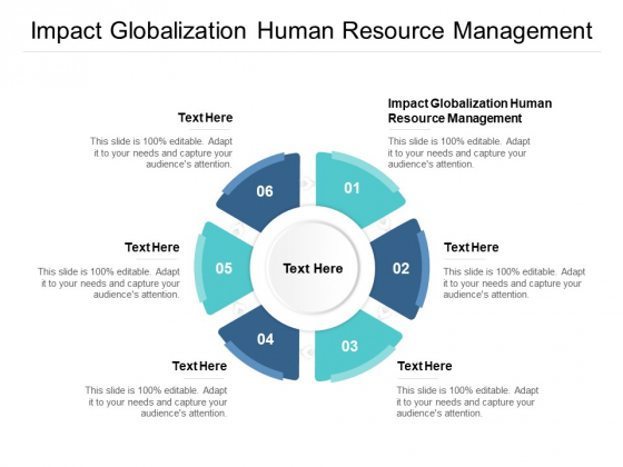 Impact Globalization Human Resource Management Ppt PowerPoint Presentation Summary Template Cpb
