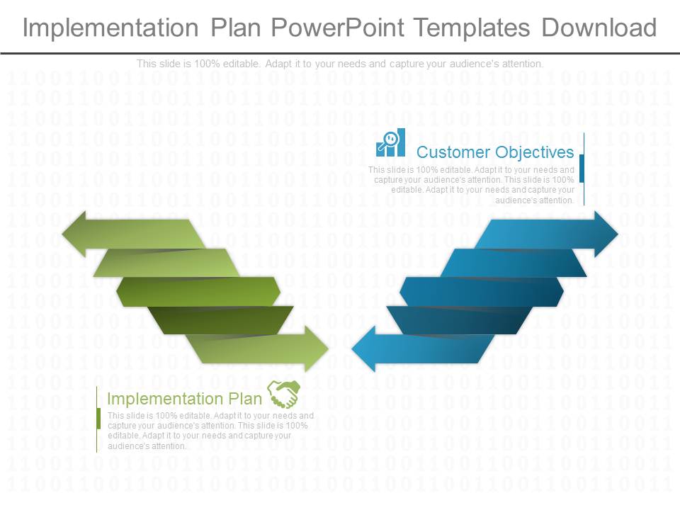 Implementation Plan Powerpoint Templates Download - PowerPoint Templates image.