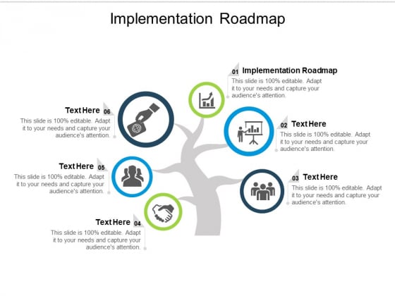 Implementation Roadmap Ppt PowerPoint Presentation Tips Cpb