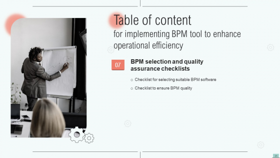 Implementing Bpm Tool To Enhance Operational Efficiency Ppt PowerPoint Presentation Complete Deck With Slides compatible appealing
