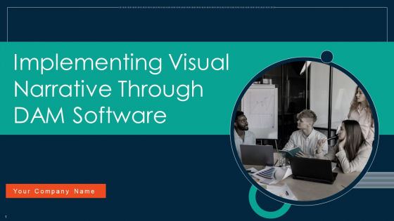 Implementing Visual Narrative Through DAM Software Ppt PowerPoint Presentation Complete Deck With Slides