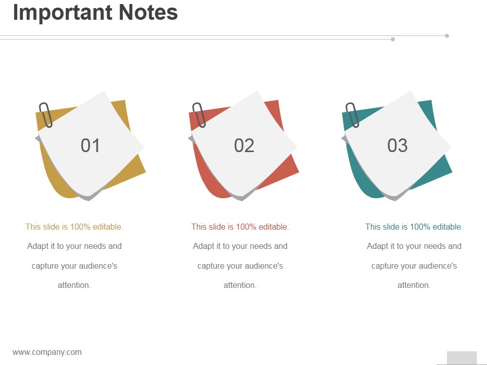Important Notes Ppt PowerPoint Presentation Infographic Template ...