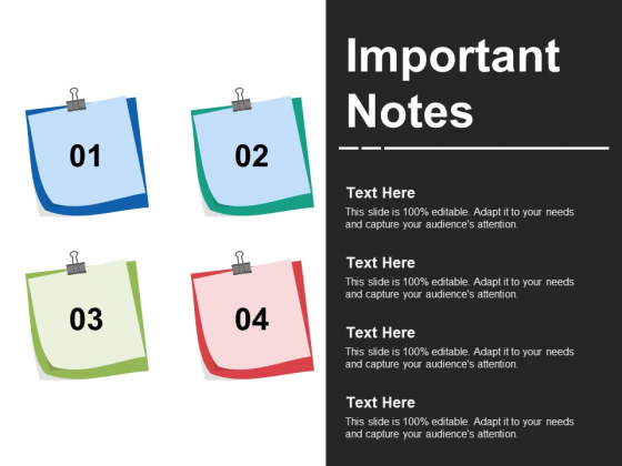 Important Notes Ppt PowerPoint Presentation Templates Important Notes Ppt PowerPoint Presentation Templates