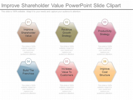 Improve Shareholder Value Powerpoint Slide Clipart Improve Shareholder Value Powerpoint Slide Clipart