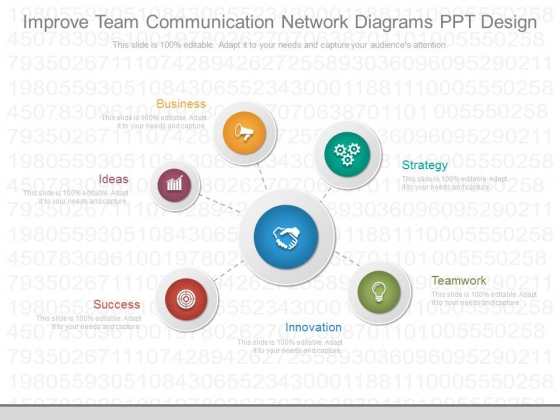 Improve Team Communication Network Diagrams Ppt Design Improve Team Communication Network Diagrams Ppt Design
