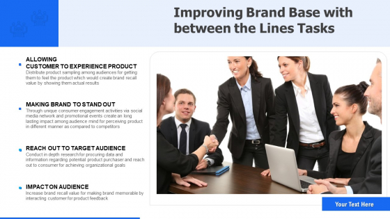 Improving Brand Base With Between The Lines Tasks Introduction PDF Improving Brand Base With Between The Lines Tasks Introduction PDF