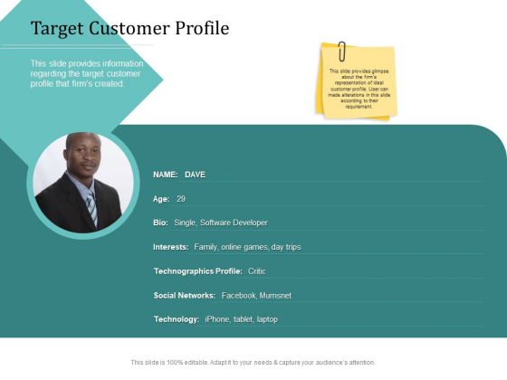 Improving Client Experience Target Customer Profile Mockup PDF Improving Client Experience Target Customer Profile Mockup PDF