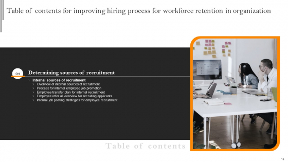 Improving Hiring Process For Workforce Retention In Organization Ppt PowerPoint Presentation Complete With Slides impressive unique