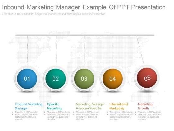 Inbound Marketing Manager Example Of Ppt Presentation Inbound Marketing Manager Example Of Ppt Presentation