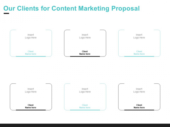 Inbound Marketing Our Clients For Content Marketing Proposal Designs PDF Inbound Marketing Our Clients For Content Marketing Proposal Designs PDF