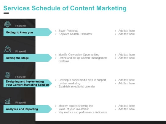 Inbound Marketing Proposal Services Schedule Of Content Marketing Graphics PDF Inbound Marketing Proposal Services Schedule Of Content Marketing Graphics PDF